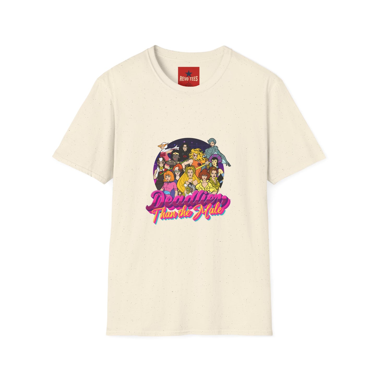 Retro Cartoon Character Group T-Shirt — 'Together We Rule' Vintage Crew Tee