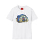Sci‑Fi Adventure T‑Shirt — Time Traveler Crew Scene