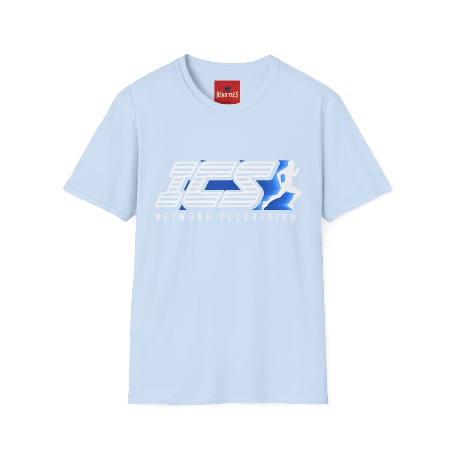 ICS Network Television T-Shirt — Vintage Broadcast Logo Tee