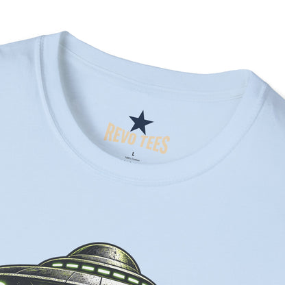 REVOTEES Alien Abduction – Sci‑Fi UFO Graphic Tee