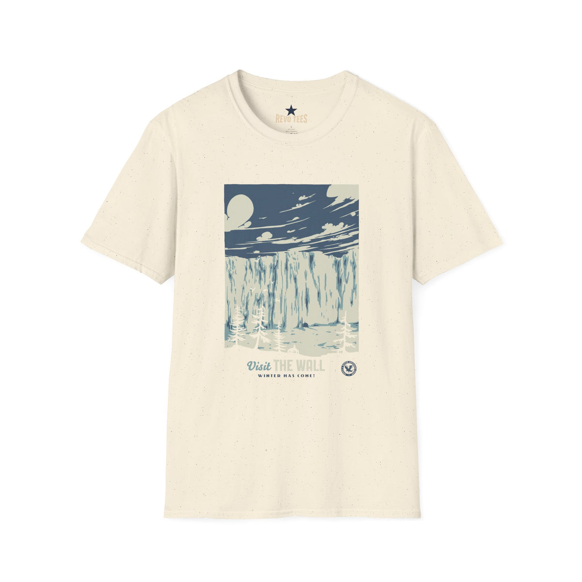 Revotees Visit the Wall Lord of the Rings Unisex Softstyle T-Shirt - alternate view 5