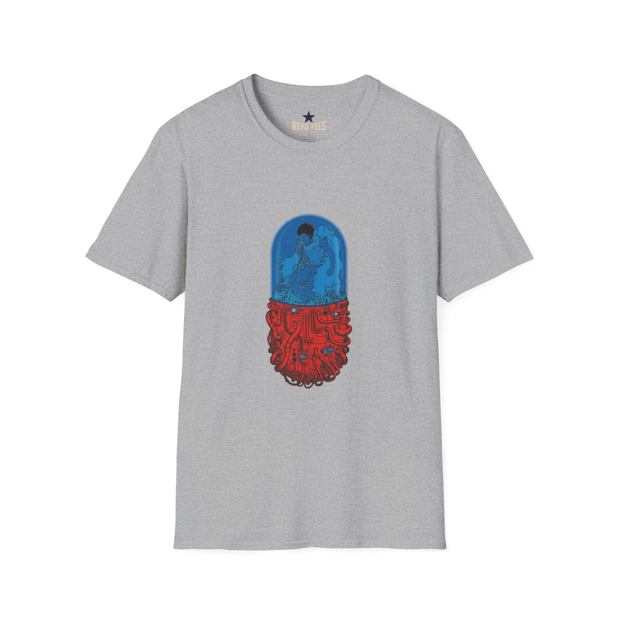 Revotees Love Is Loud Blue Capsule Graphic T-Shirt - alternate view 3