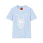 Frank Rabbit Skull T-Shirt — Surreal Horror Bunny Graphic Tee