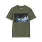 Revotees Banksy Moody Night Street Scene Graphic 12 05 01 T-Shirt - alternate view 6