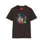 Retro Cartoon Monster Crew T-Shirt — 80s TV Horror Parody Graphic Tee