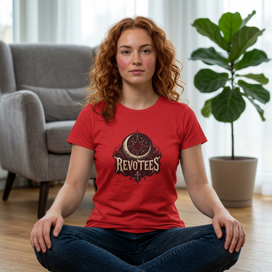 Revotees Compass Tee — Vintage Nautical Graphic T-Shirt