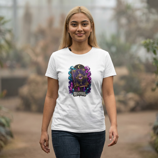 REVOTEES Gothic Book of Spells Women's Tee