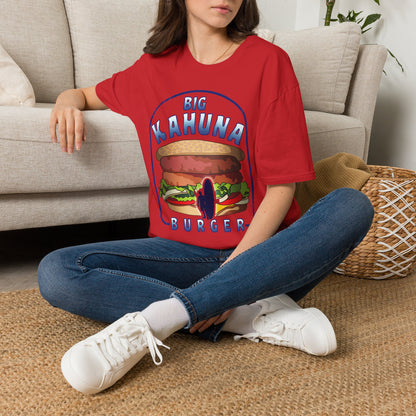 Big Kahuna Burger T-Shirt — Retro Surf-Inspired Burger Graphic Tee