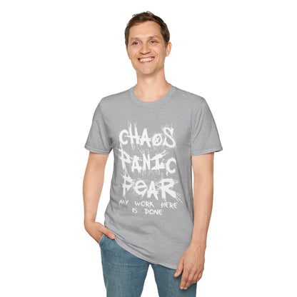 Chaos Panic Fear - Unisex Softstyle T-Shirt