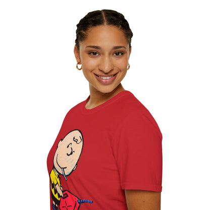 Banksy Novelty Cartoon Graphic T-Shirt — Naughty Charlie