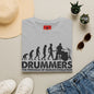 Evolution of Drummers - Unisex Softstyle T-Shirt