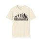 Revotees Evolution of Drummers Unisex Softstyle T-Shirt