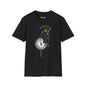 Revotees Banksy Grim Reaper Clock Graphic Smiley Mask T-Shirt - alternate view 2