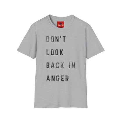 Don't Look Back In Anger T-Shirt — Retro Oasis Song Lyric Tee
