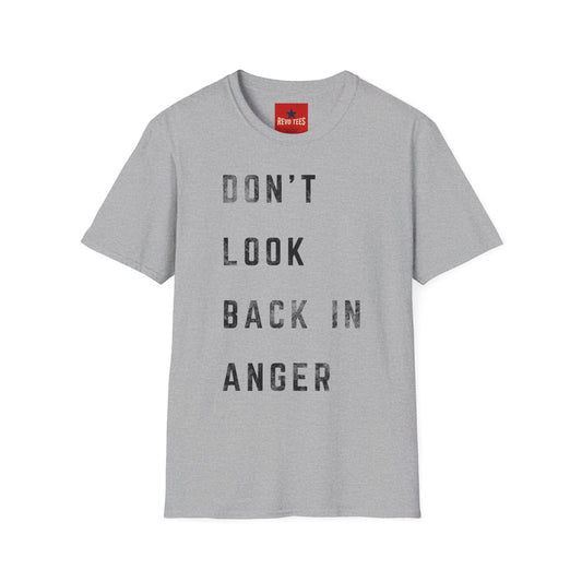 Don't Look Back In Anger T-Shirt — Retro Oasis Song Lyric Tee