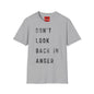 Don't Look Back In Anger T-Shirt — Retro Oasis Song Lyric Tee
