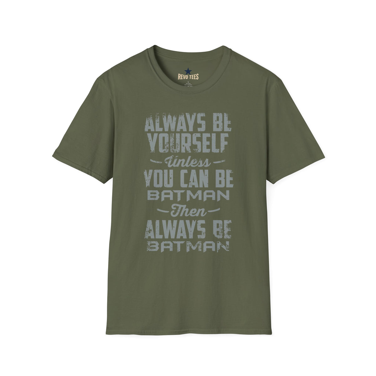 Revotees Always Be Yourself Unless You Can Be Batman Retro Graphic T-Shirt - alternate view 6