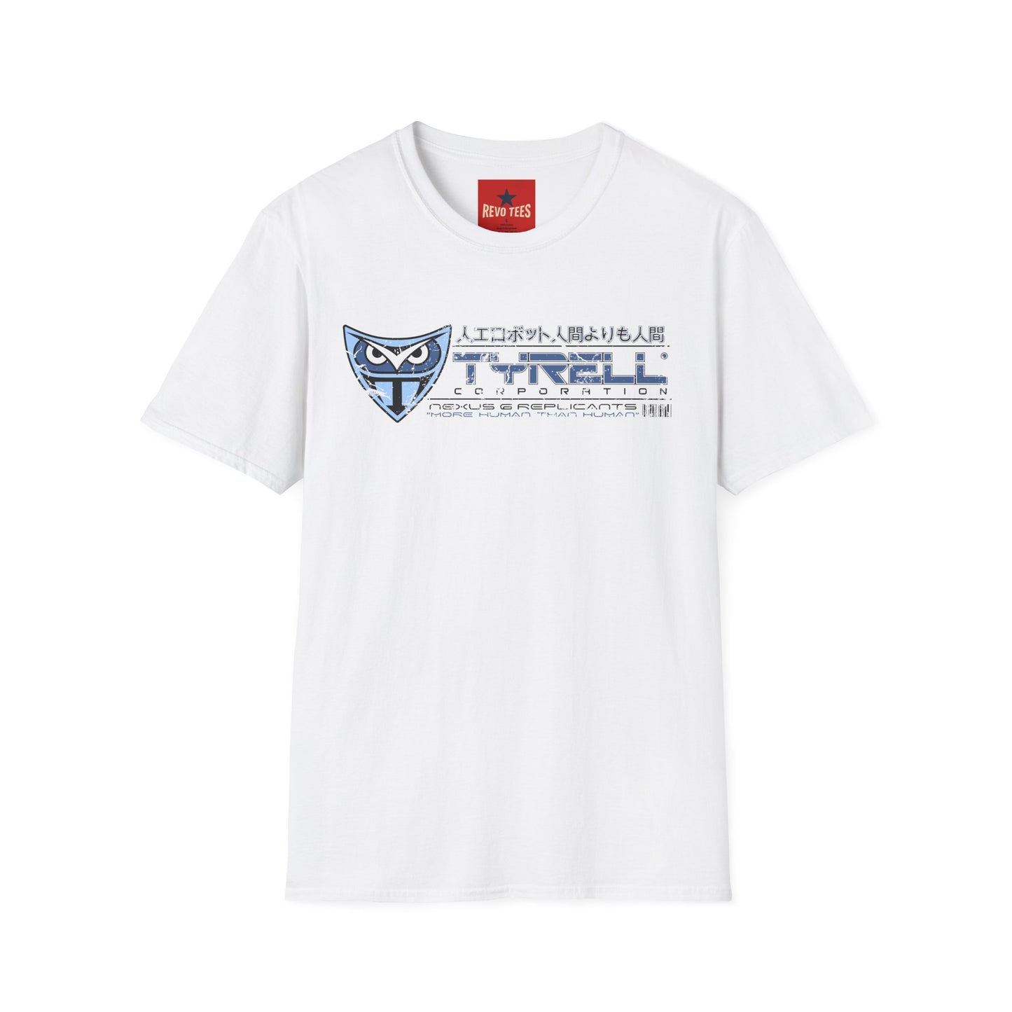 Tyrell Corporation Retro Cyberpunk T‑Shirt — Japanese Sci‑Fi Logo