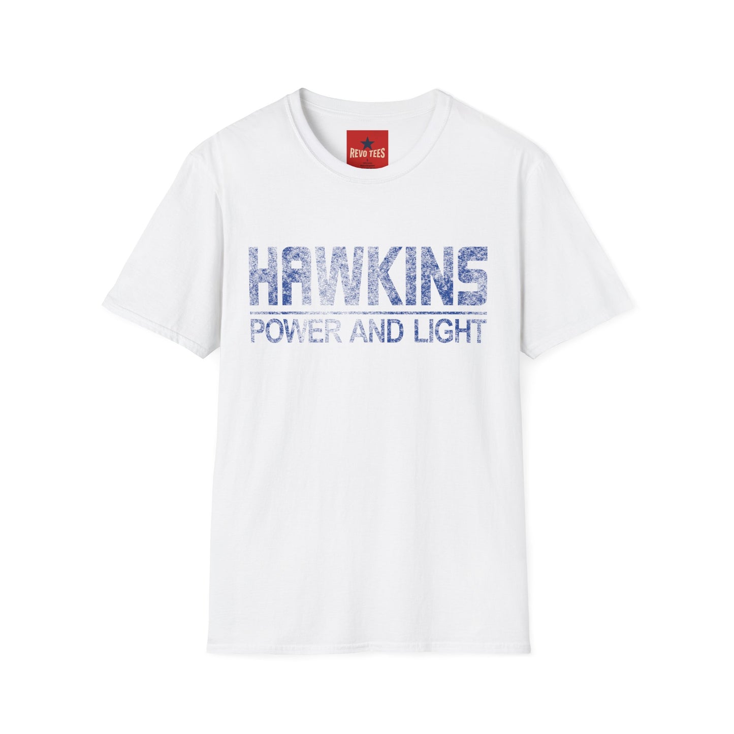 Hawkins Power & Light Vintage Logo T-Shirt