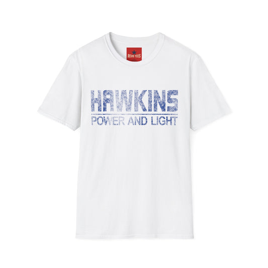 Hawkins Power & Light Vintage Logo T-Shirt