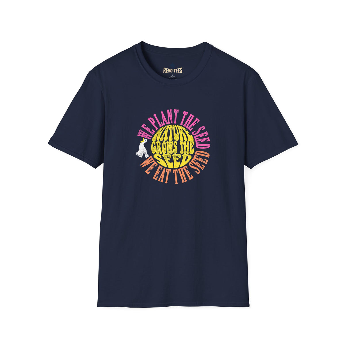 Revotees Here Comes the Sun Lyrics Unisex Softstyle T-Shirt - alternate view 10
