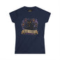 Bad Vibes Detected Cat Tarot Tee — Women's Witchy Graphic T-Shirt