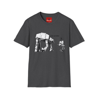 Banksy T‑Shirt — 'I am your father' Star Wars AT-AT Funny Graphic Tee