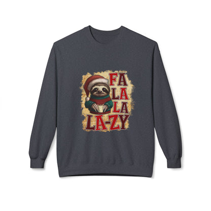 Fa La La La-Zy Sloth Christmas Sweatshirt