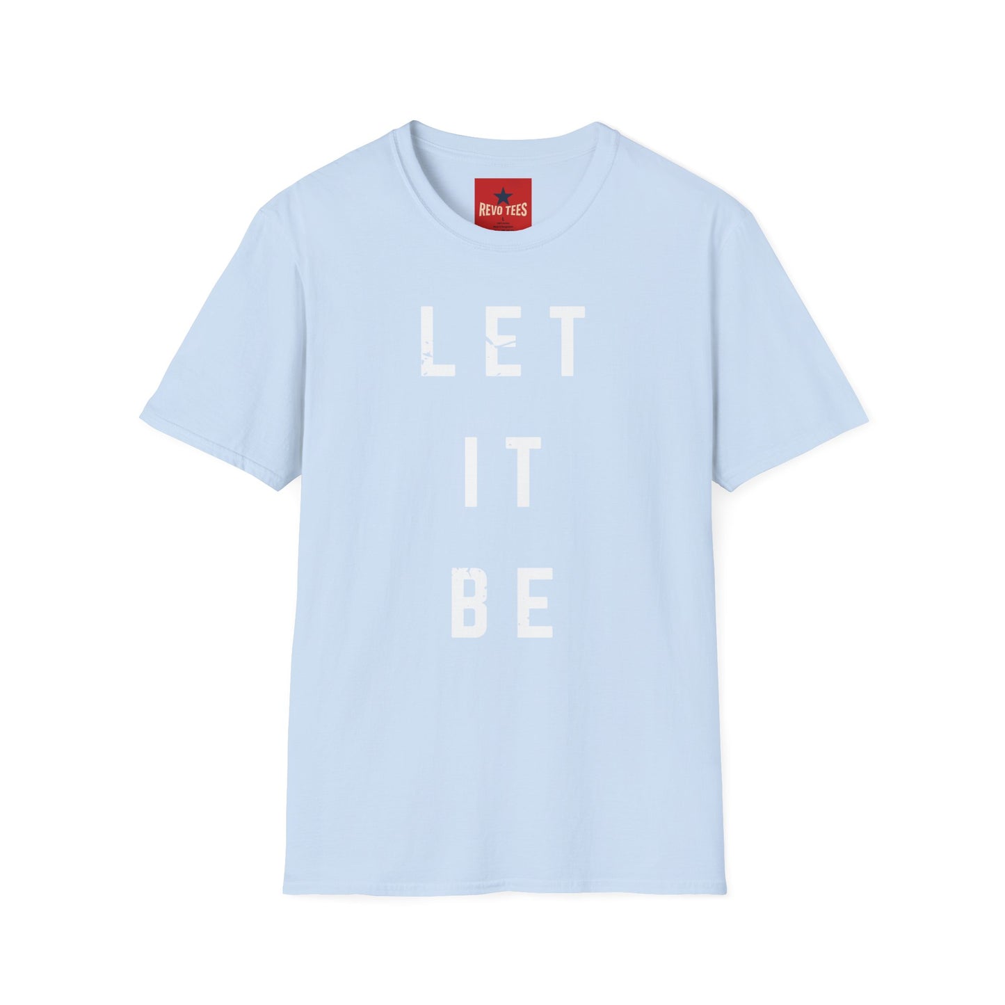 The Beatles - Let It Be Lyric - Unisex Softstyle T-Shirt