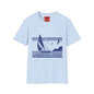 Sailboat Coastline T-Shirt — Nautical Sailing Graphic Tee