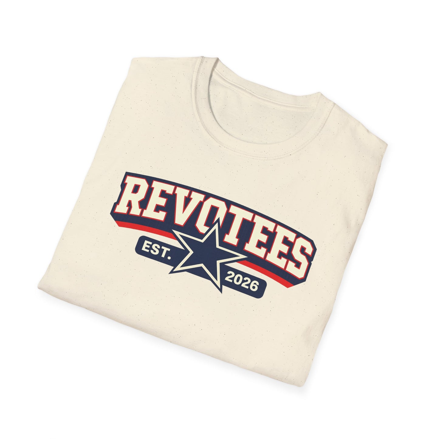 Revotees EST. 2026 Graphic T-Shirt — Retro Star Sports Logo