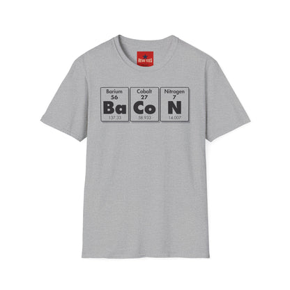Bacon Periodic Table T‑Shirt