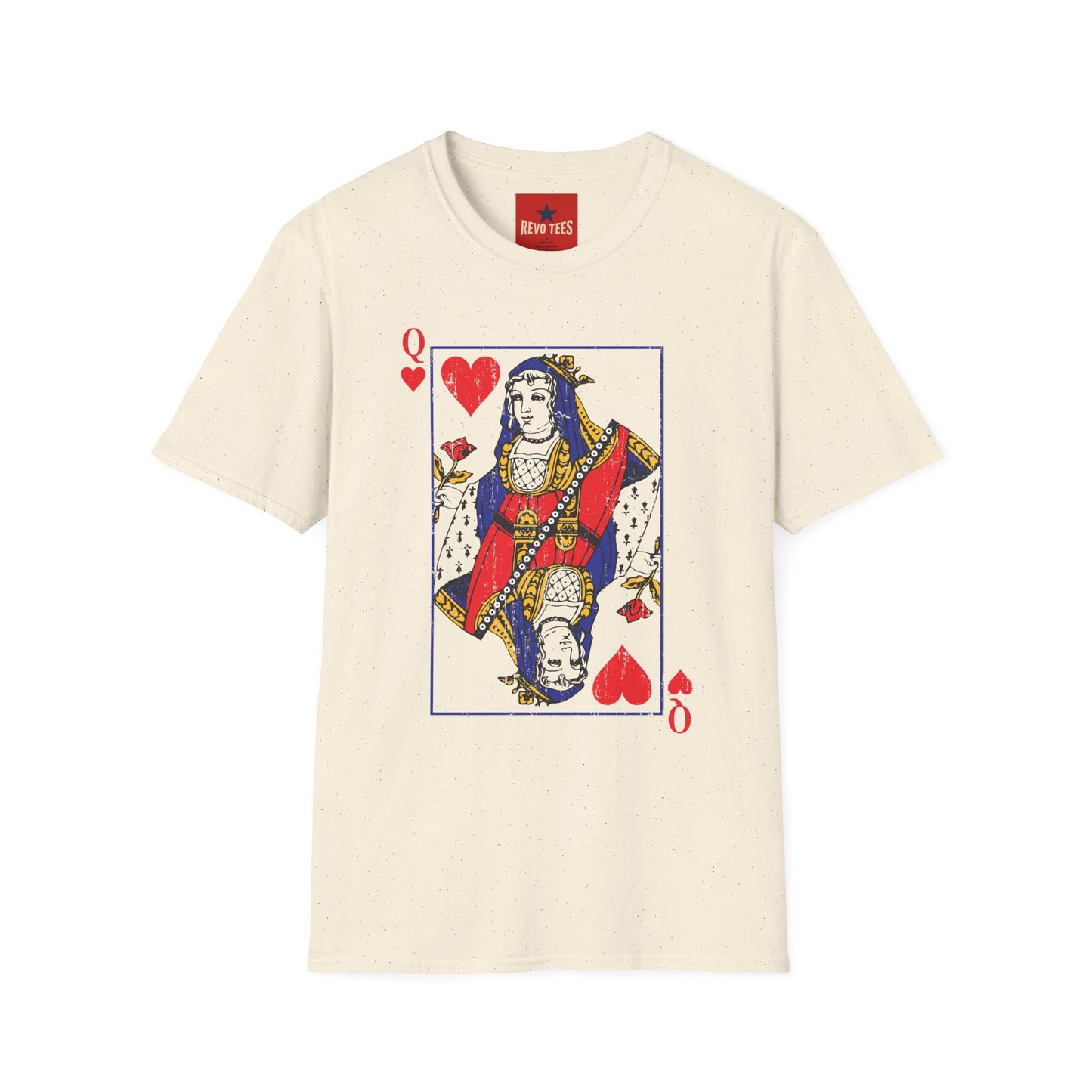 Queen of Hearts T-Shirt — Playing Card Graphic Tee