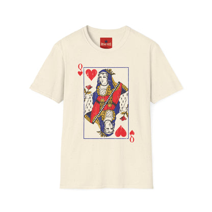 Queen of Hearts T-Shirt — Playing Card Graphic Tee