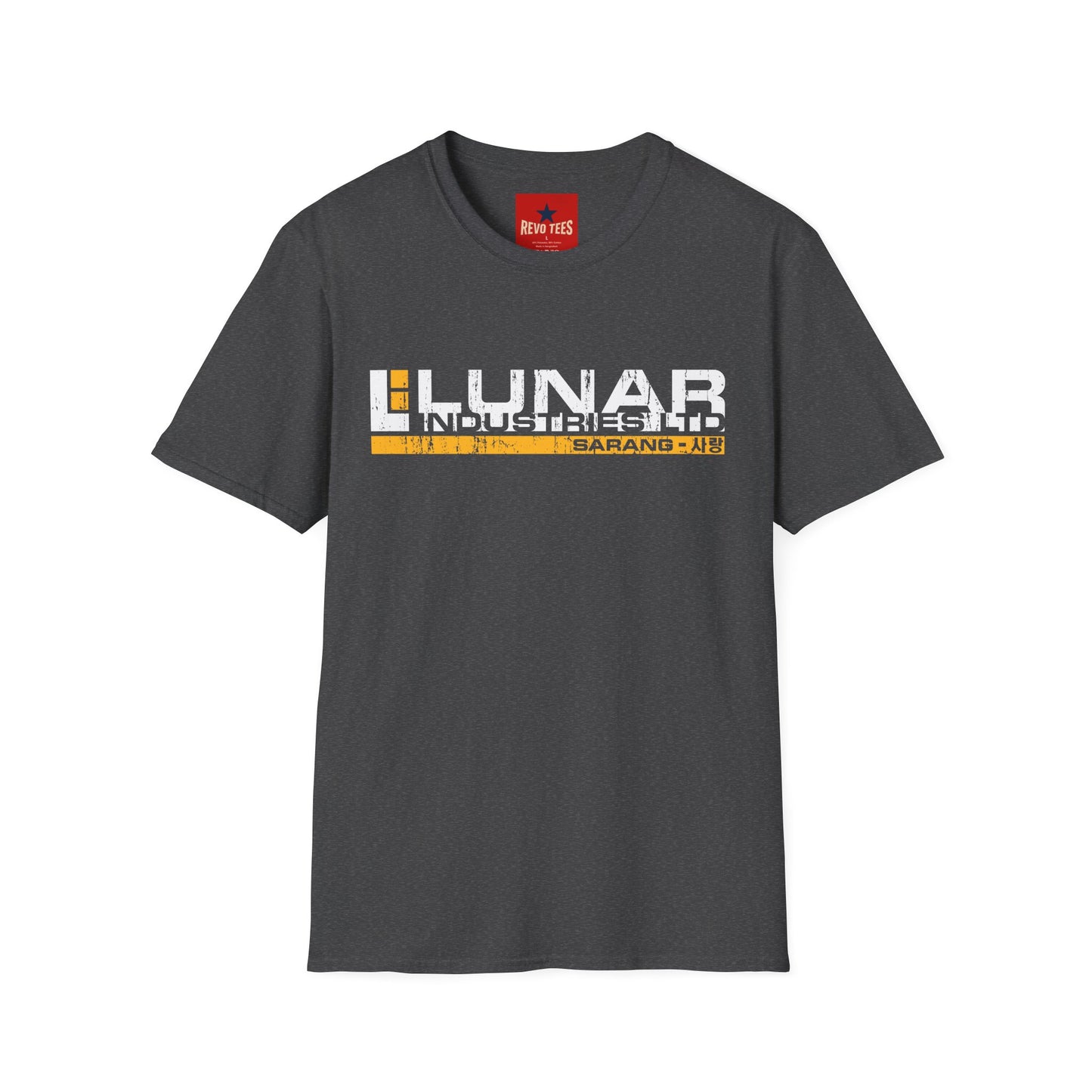 Lunar Industries Logo T-Shirt — Retro Sci‑Fi Graphic Tee