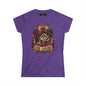 The Lovers Tarot Skull Tee — Romantic Day of the Dead Graphic Shirt