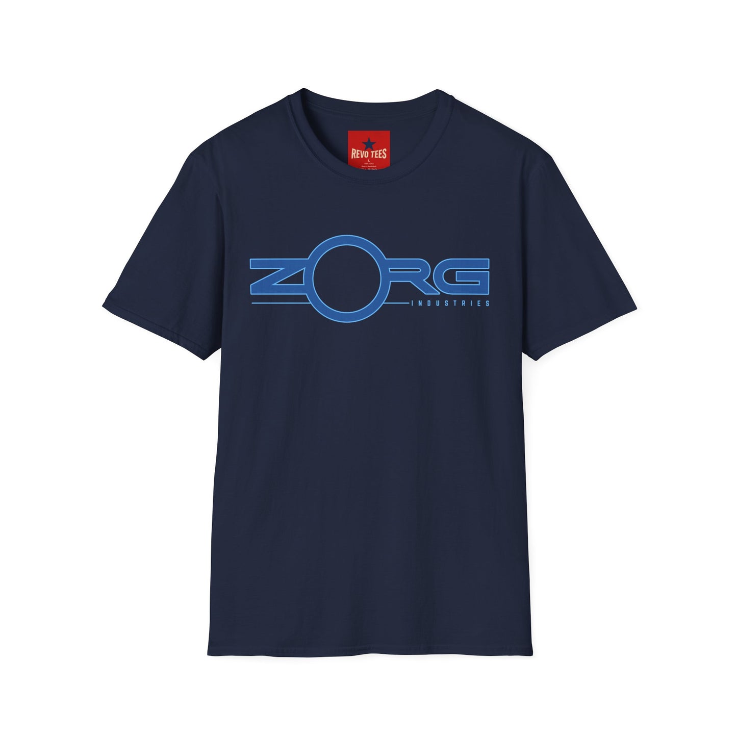 Zorg Industries Logo T-Shirt — Retro Sci‑Fi Graphic Tee