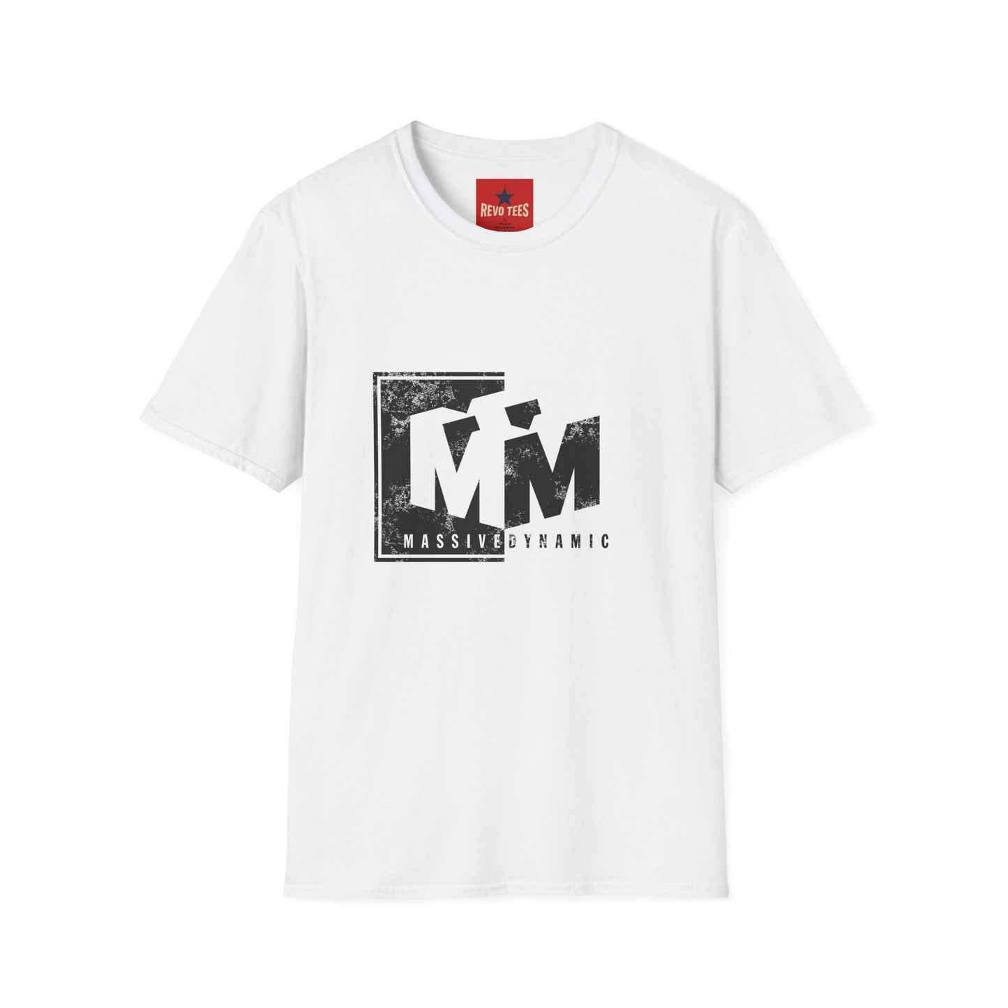 Massive Dynamic Logo T-Shirt — Distressed Graphic Tee