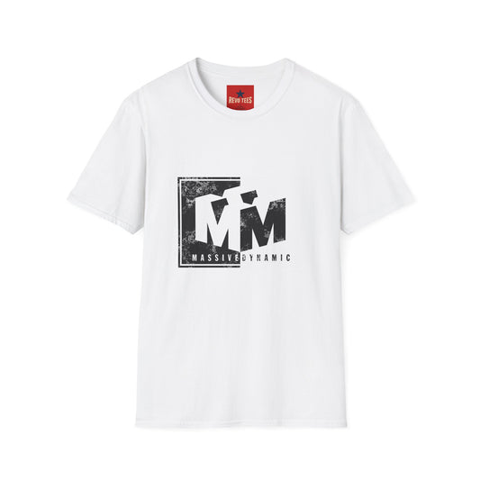 Massive Dynamic Logo T-Shirt — Distressed Graphic Tee