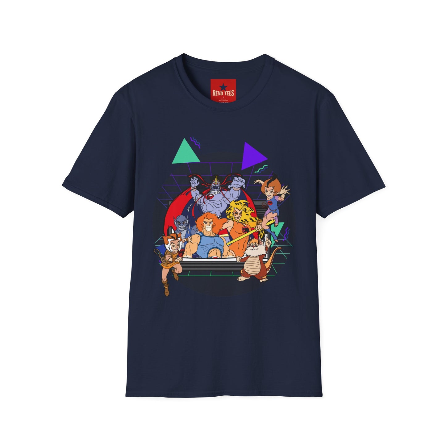 Retro Cartoon Villains T-Shirt — 90s Cartoon Bad Guys Graphic Tee