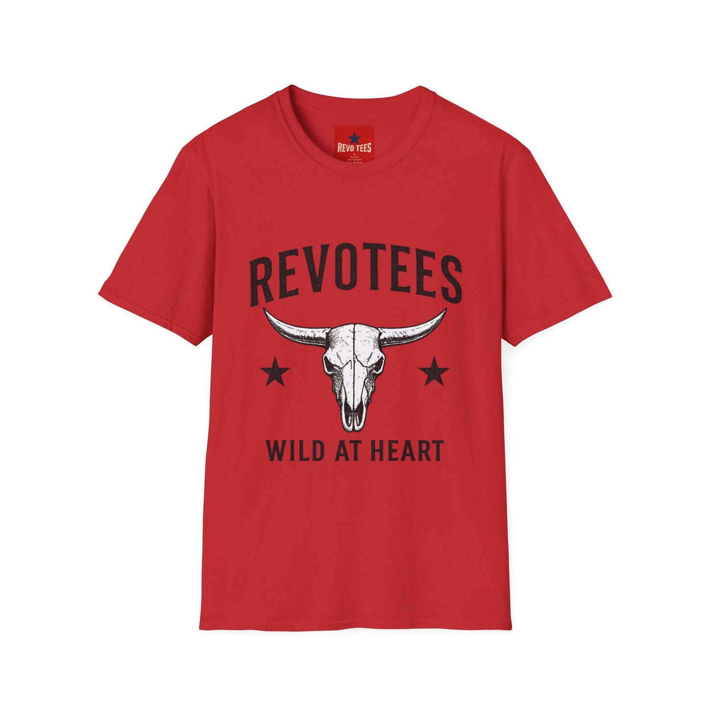 Revotees Bull Skull T-Shirt — Wild at Heart Western Graphic Tee