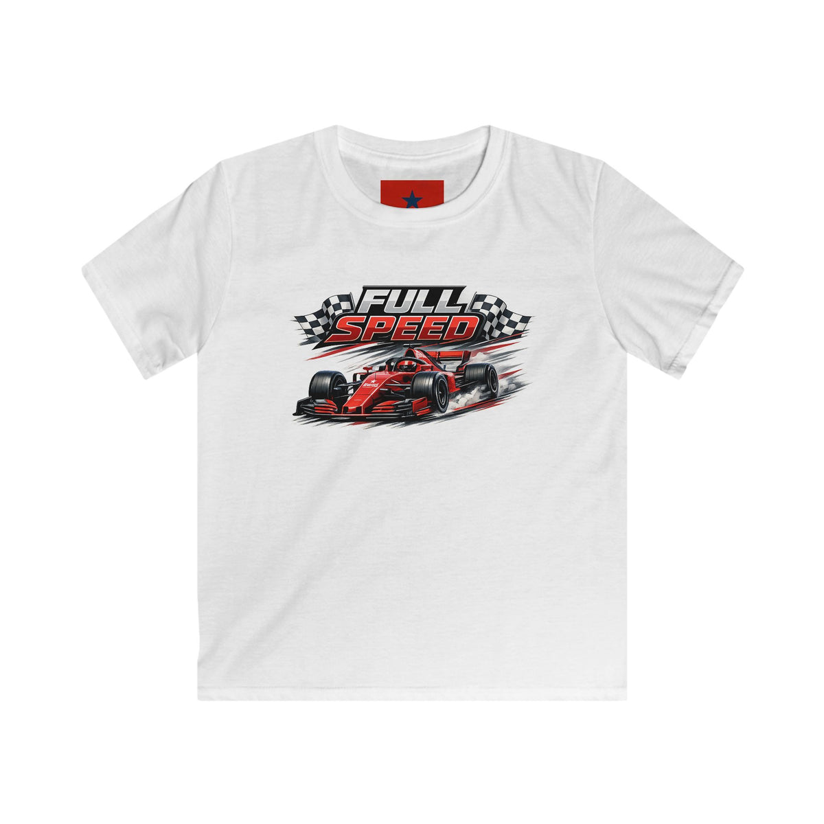 Revotees Kids Lil Trucker Monster Truck Kids Cute Off Road Cartoon Top T-Shirt - alternate view 3