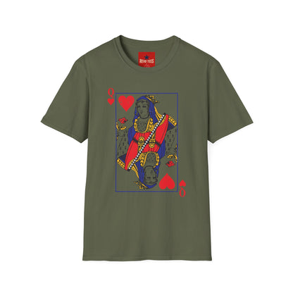 Queen of Hearts T-Shirt — Playing Card Graphic Tee