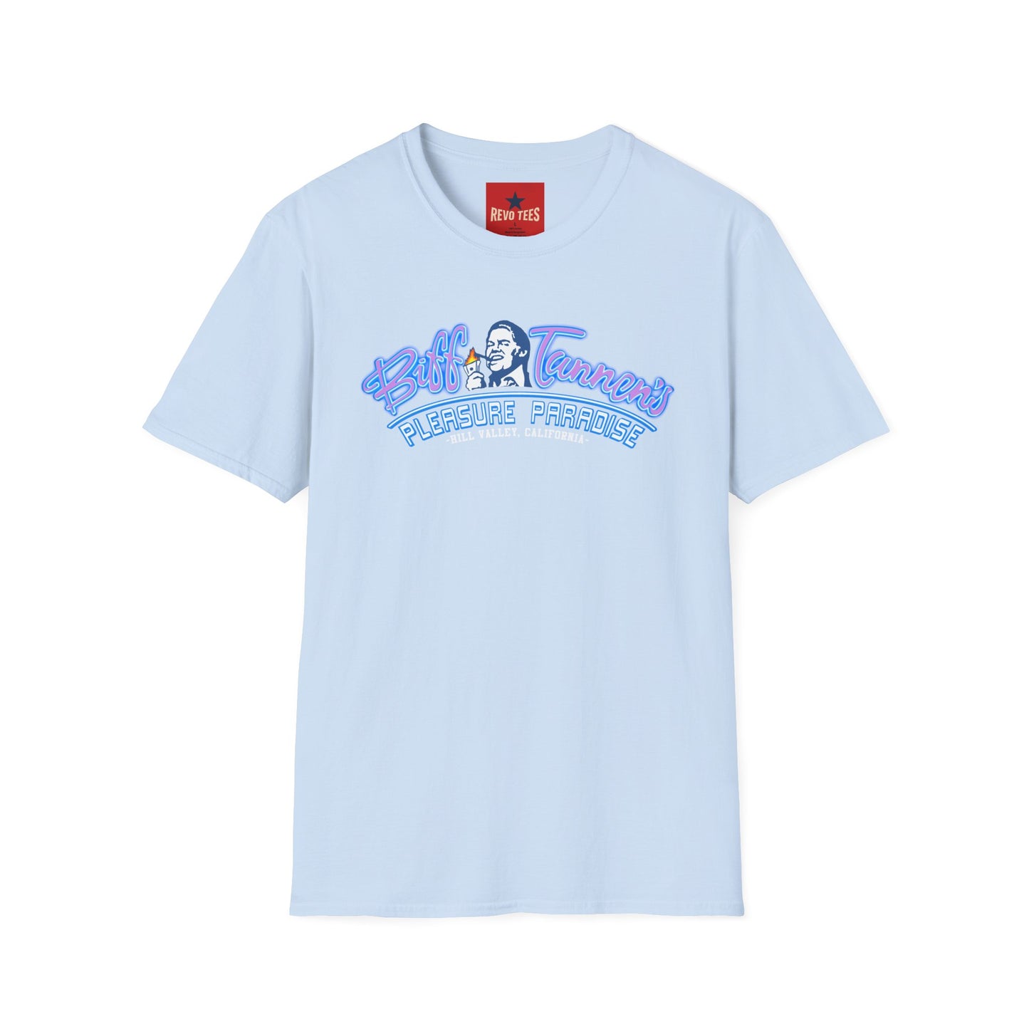 Pleasure Paradise Tee — Retro "Biff Tannen" Graphic T-Shirt