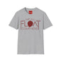 We All Float Down Here T-Shirt — Horror Pennywise Balloon Graphic Tee