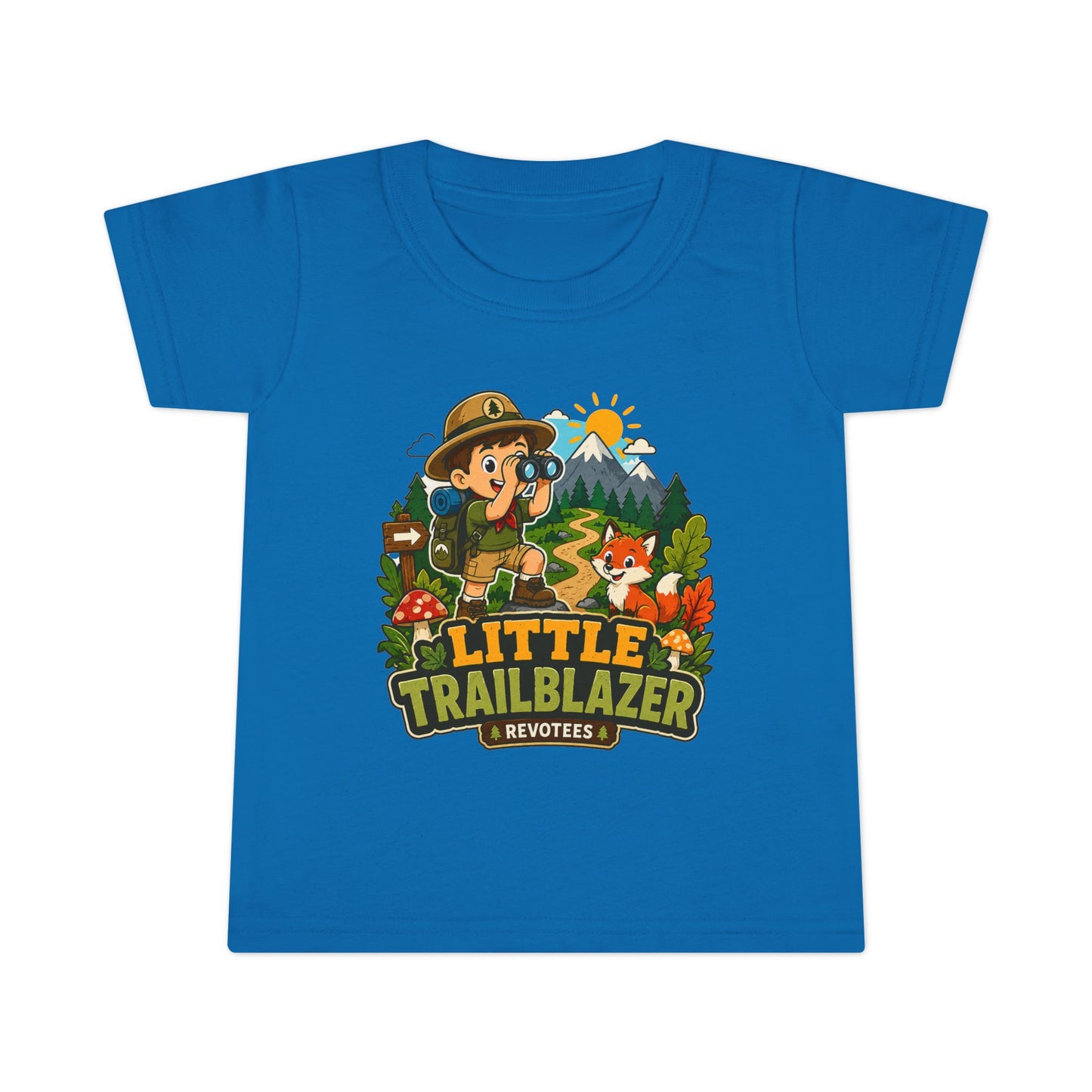 Little Trailblazer Toddler T-Shirt — Cute Explorer Camping Tee for Kids