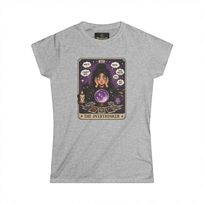 The Overthinker Tarot T‑Shirt — Women's Psychic Crystal Ball Tee