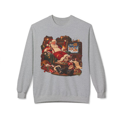 REVOTEES Santa's lil' secret - Vintage Christmas Crewneck Sweatshirt