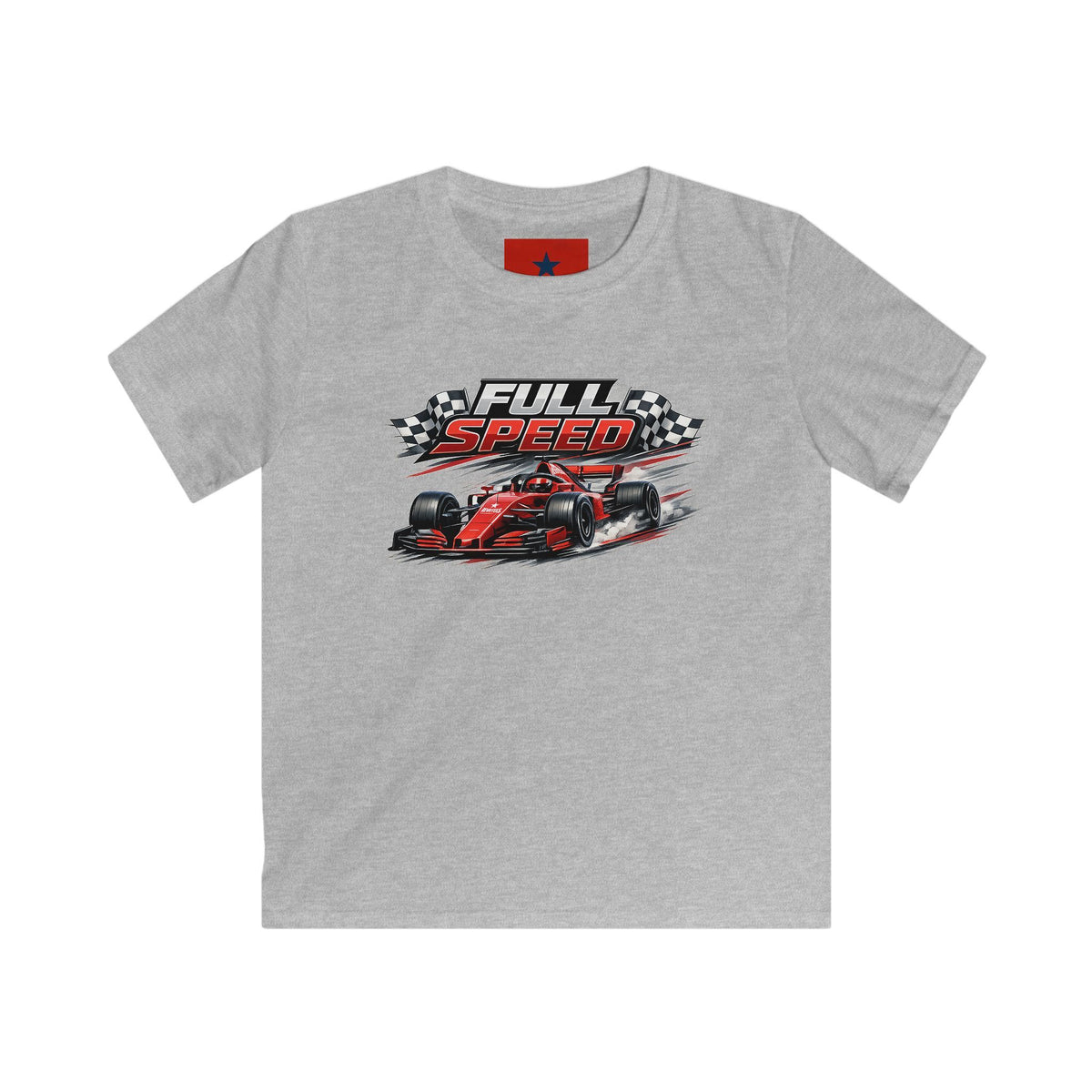 Revotees Kids Lil Trucker Monster Truck Kids Cute Off Road Cartoon Top T-Shirt - alternate view 5