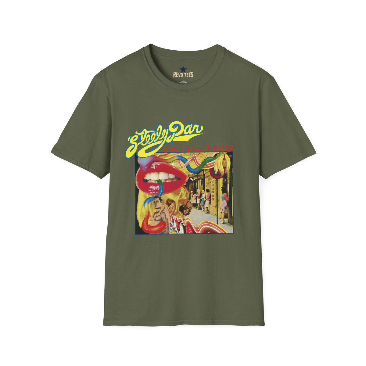 Revotees Steely Dan Cant Buy a Thrill Retro Album Art T-Shirt - alternate view 6